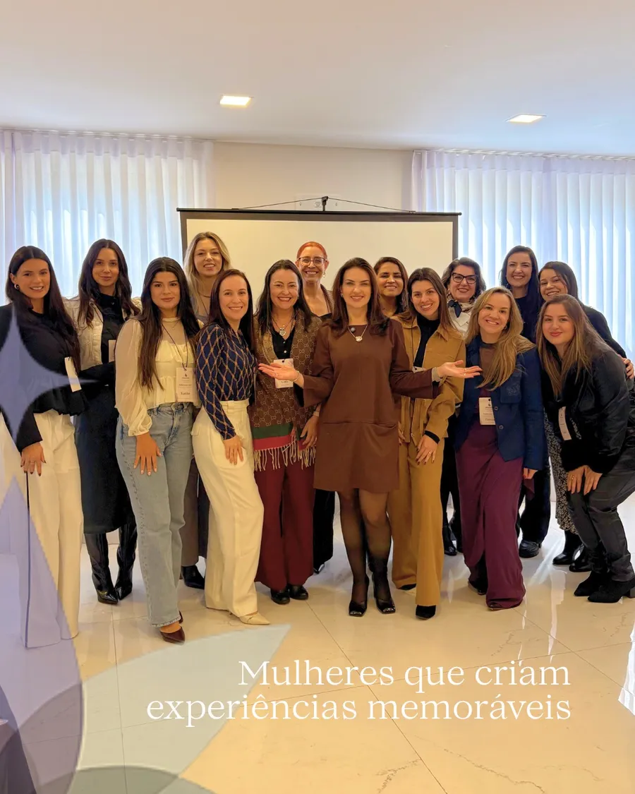 Edição do encontro Mulheres que Criam Experiências Memoráveis